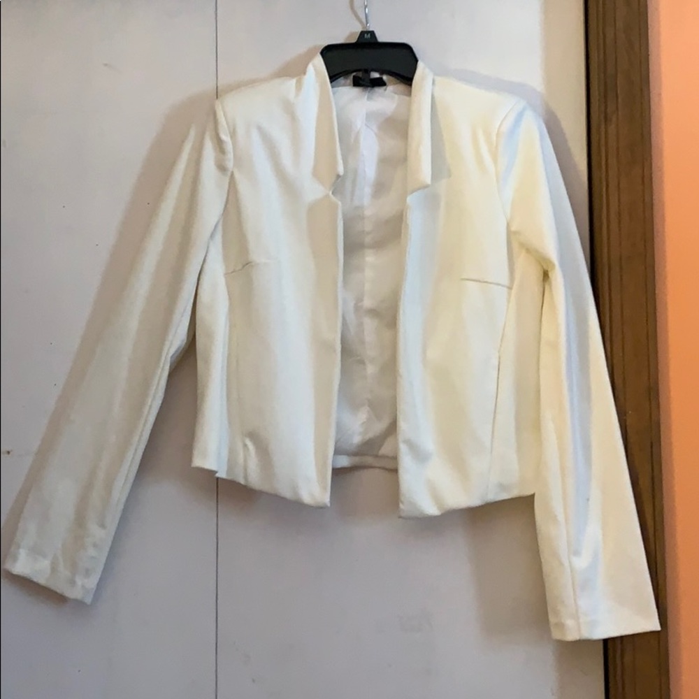 Mossimo White Blazer Sz Small
